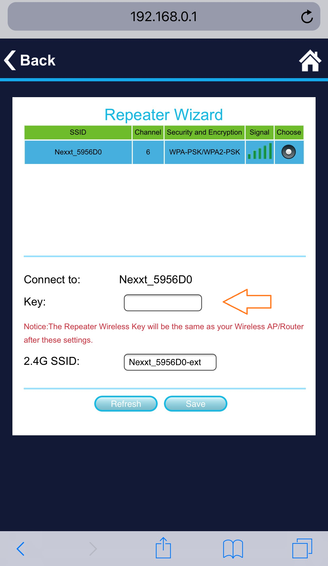 Repetidor WiFi Nexxt Kronos 301 Extensor 300mbps